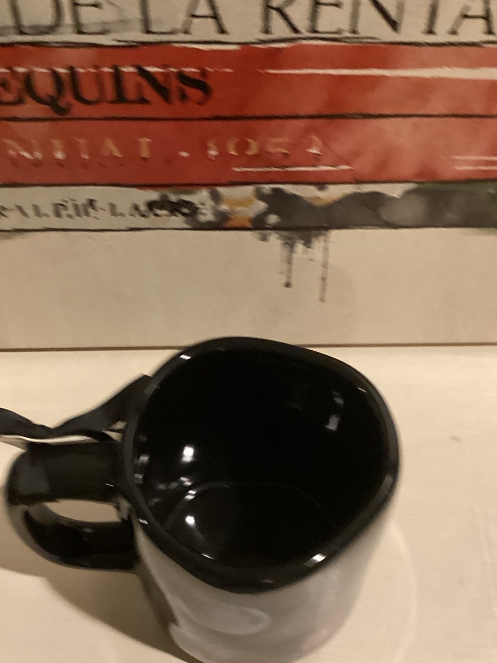 Rae Dunn Caffeine & Curses Halloween Coffee Mug 🌙 - Picture 3 of 3